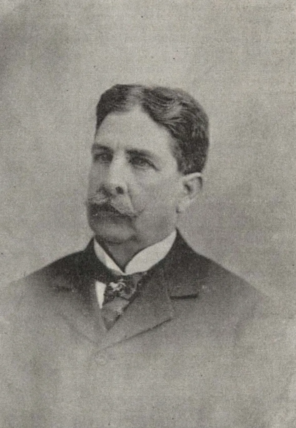 Retrato de Francisco Javier Cisneros publicado en la Revista Ilustrada (agosto de 1898).
